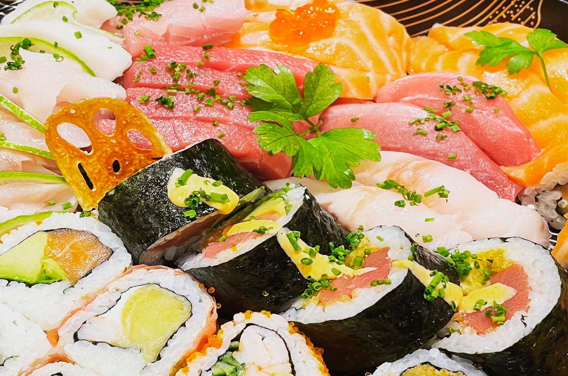 Sashimi, Sushi y Maki